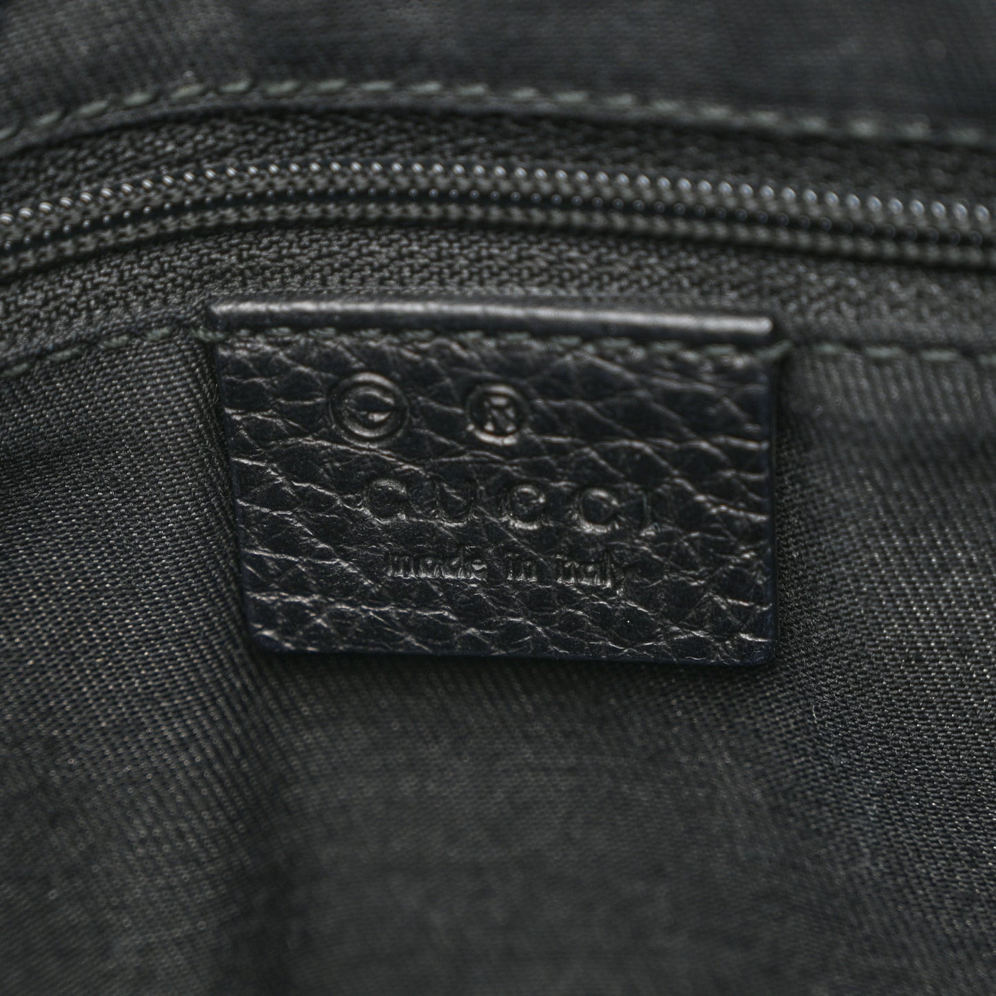 Monogram Shoulder Bag Black