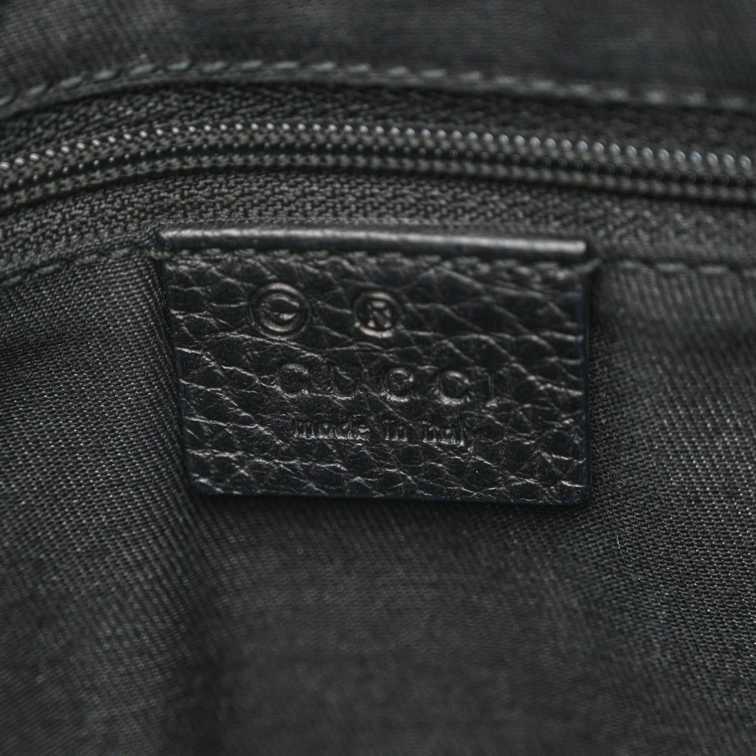 Gucci Monogram Shoulder Bag Black 6 of 14