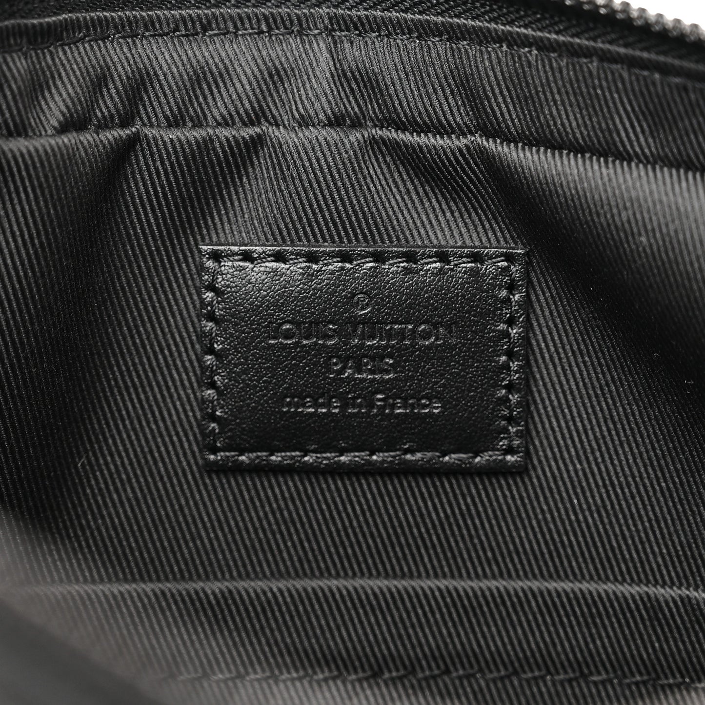 Calfskin Monogram Shadow Duo Messenger Black