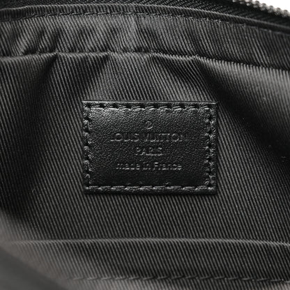 Louis Vuitton Calfskin Monogram Shadow Duo Messenger Black 6 of 11