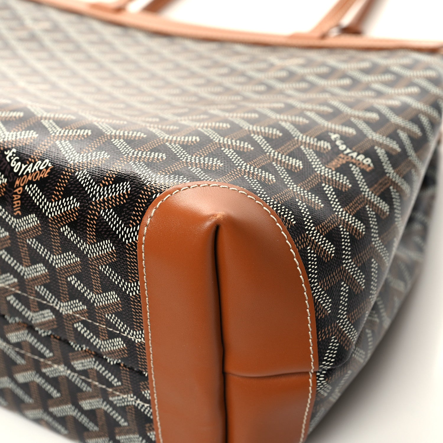 Goyard Goyardine Bellechasse PM Black Gold 12 of 13