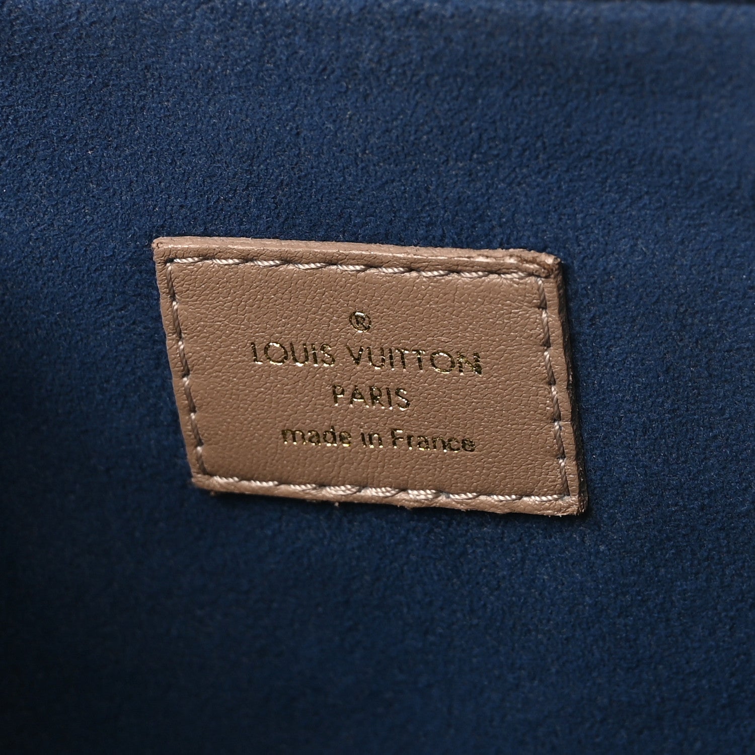Louis Vuitton Lambskin Embossed Monogram Coussin MM  Taupe 6 of 9