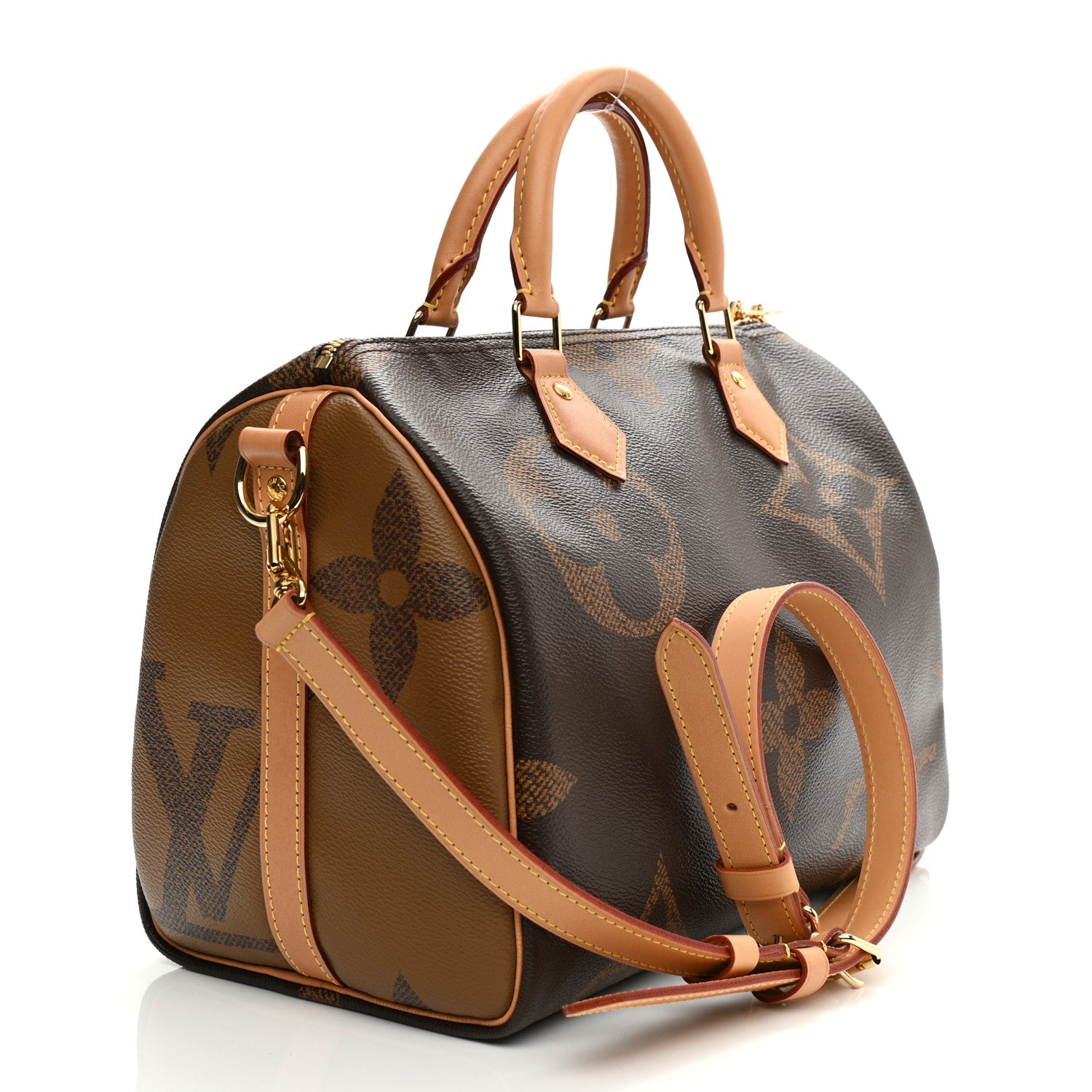 Louis Vuitton Reverse Monogram Giant Speedy Bandouliere 30 3 of 8