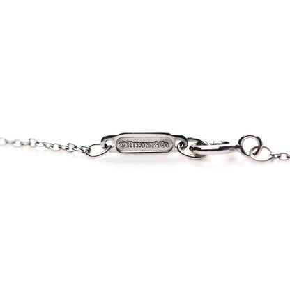 Tiffany 18K White Gold Pearl Drop Pendant Necklace 5 of 5