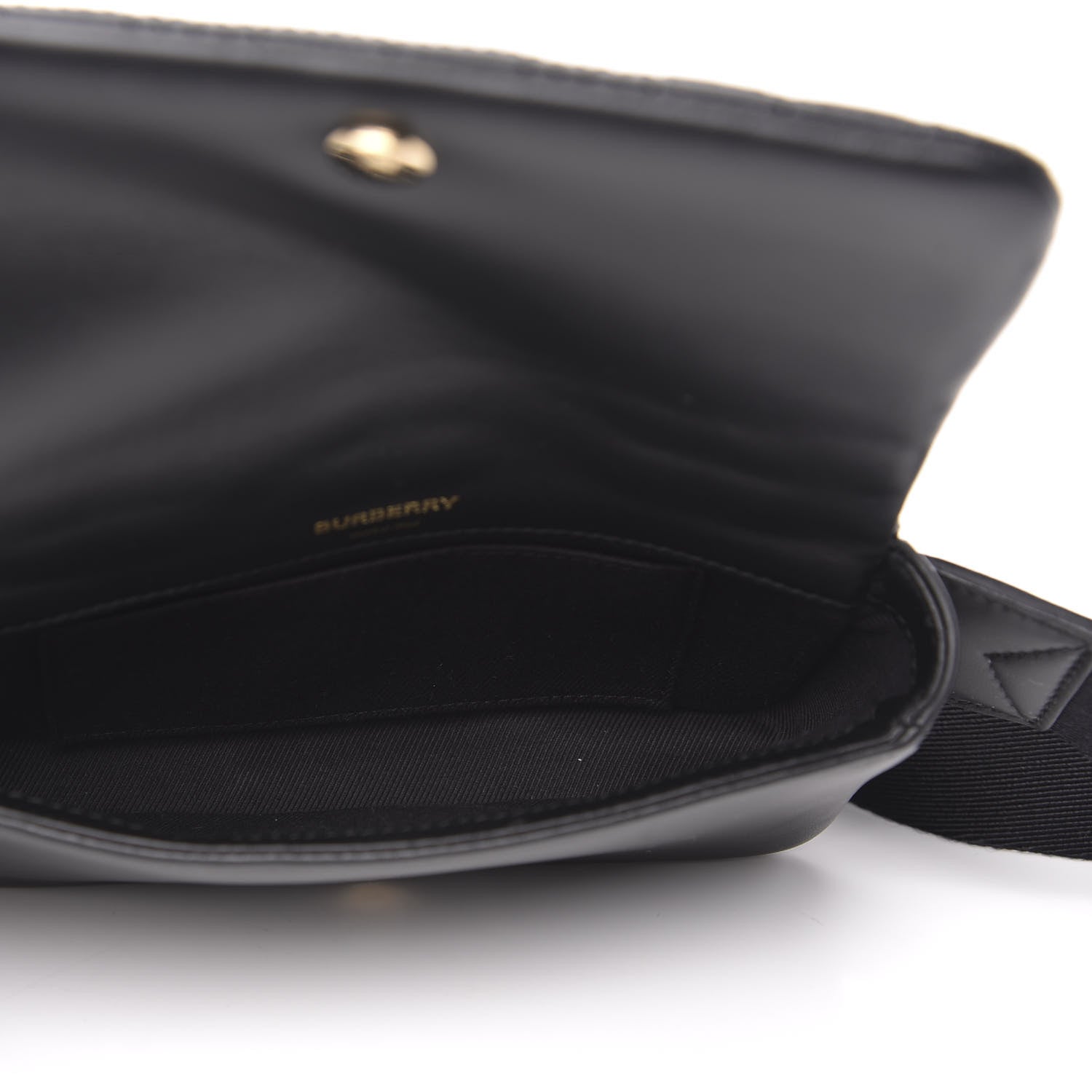 Burberry Lambskin Quilted Lola Bum Bag Black 5 of 8