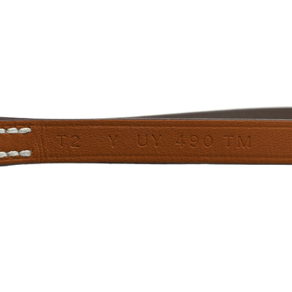 Hermes Swift Heritage Equestre Triple Tour Bracelet Etoupe 5 of 7