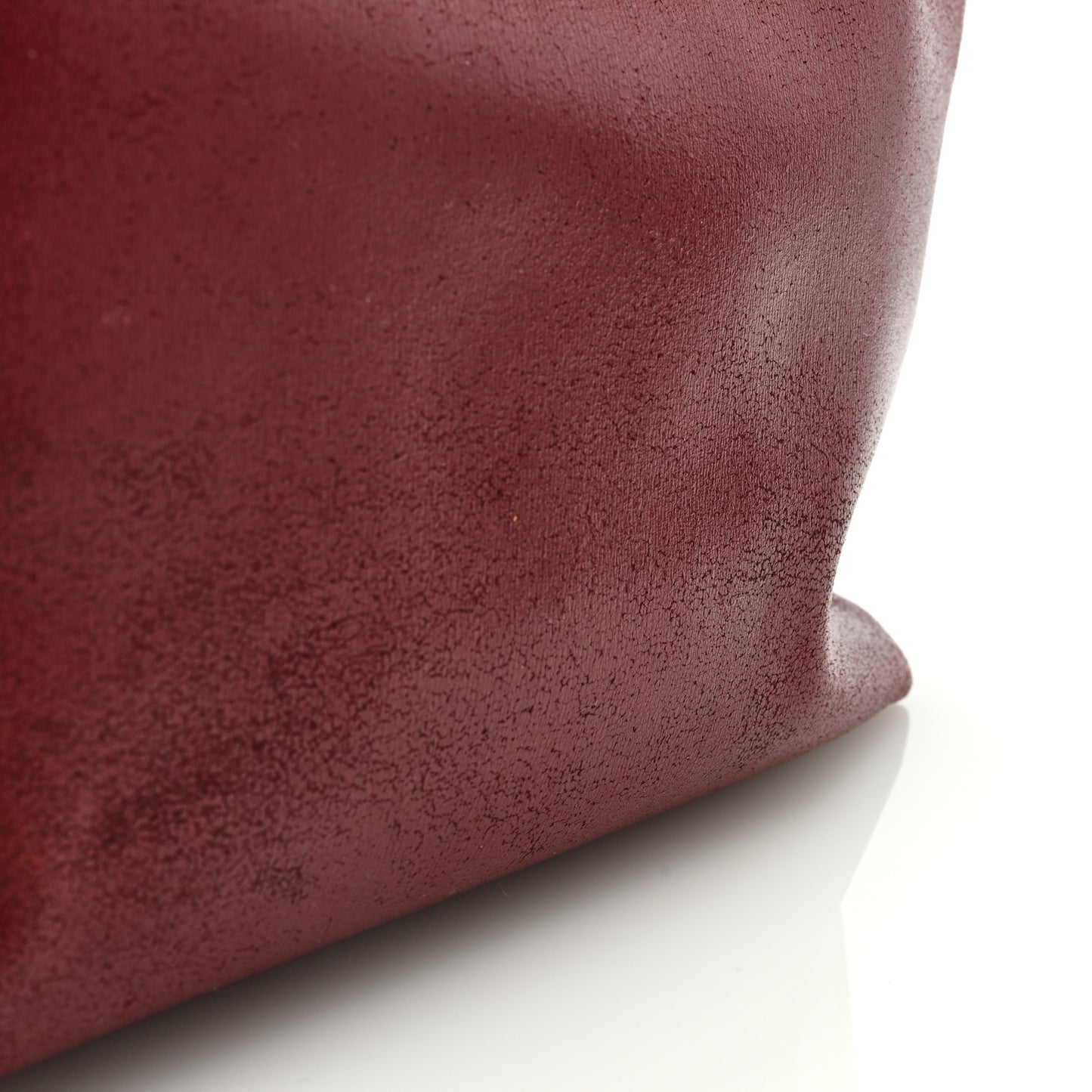 Calfskin Shopper Tote Red