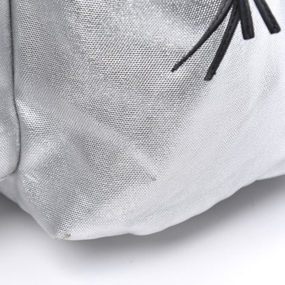 Saint Laurent Nylon Metallic Hunting Backpack Silver 7 of 13