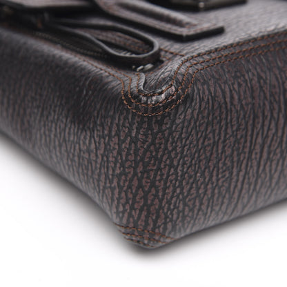 3.1 Phillip Lim 3.1 Metallic Textured Calfskin Mini Pashli Satchel Burgundy 8 of 13