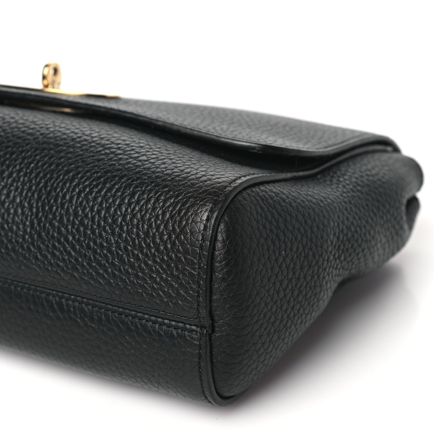 Mulberry Small Classic Grain Calfskin Medium Lily Black 9 of 9