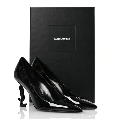 Saint Laurent Patent Opyum 85 Pumps 37 Black 12 of 12