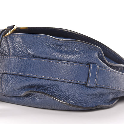 Chloe Calfskin Medium Marcie Round Crossbody Bag Royal Navy 12 of 15