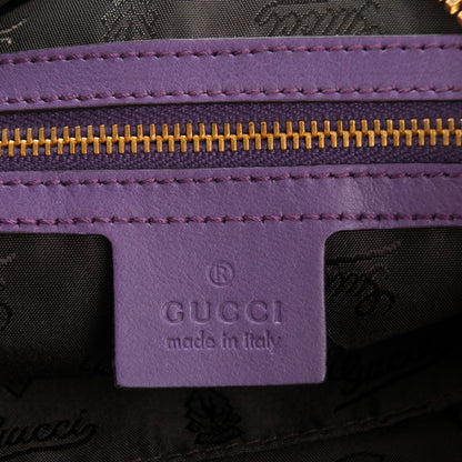 Gucci Calfskin Medium Darwin Convertible Backpack Purple 8 of 9