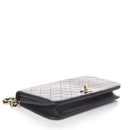 Chanel Lambskin Quilted Small Single Flap Black 4 of 11