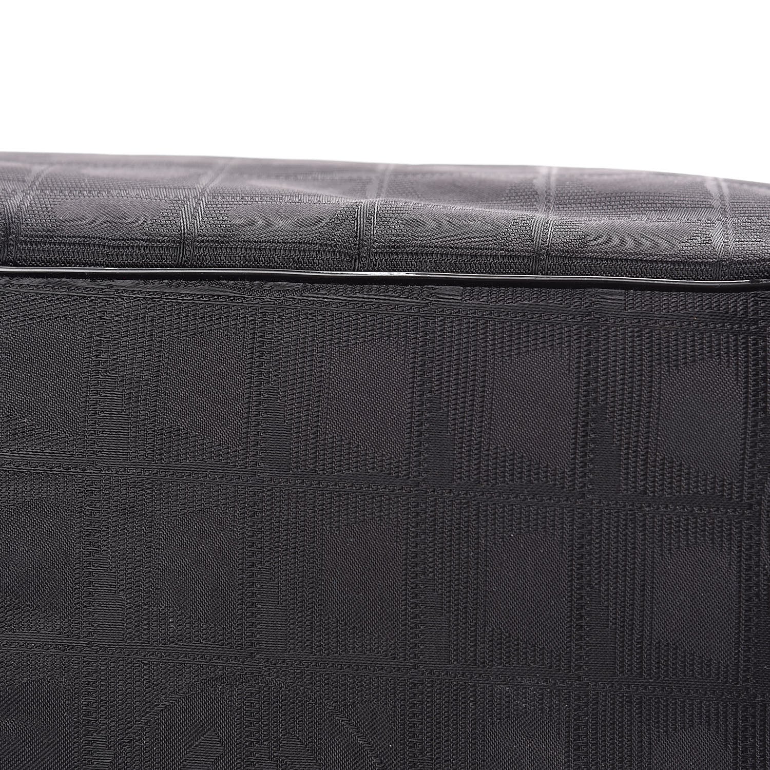 Chanel Nylon Large Travel Tote Black 10 of 12