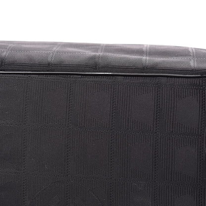Chanel Nylon Large Travel Tote Black 10 of 12