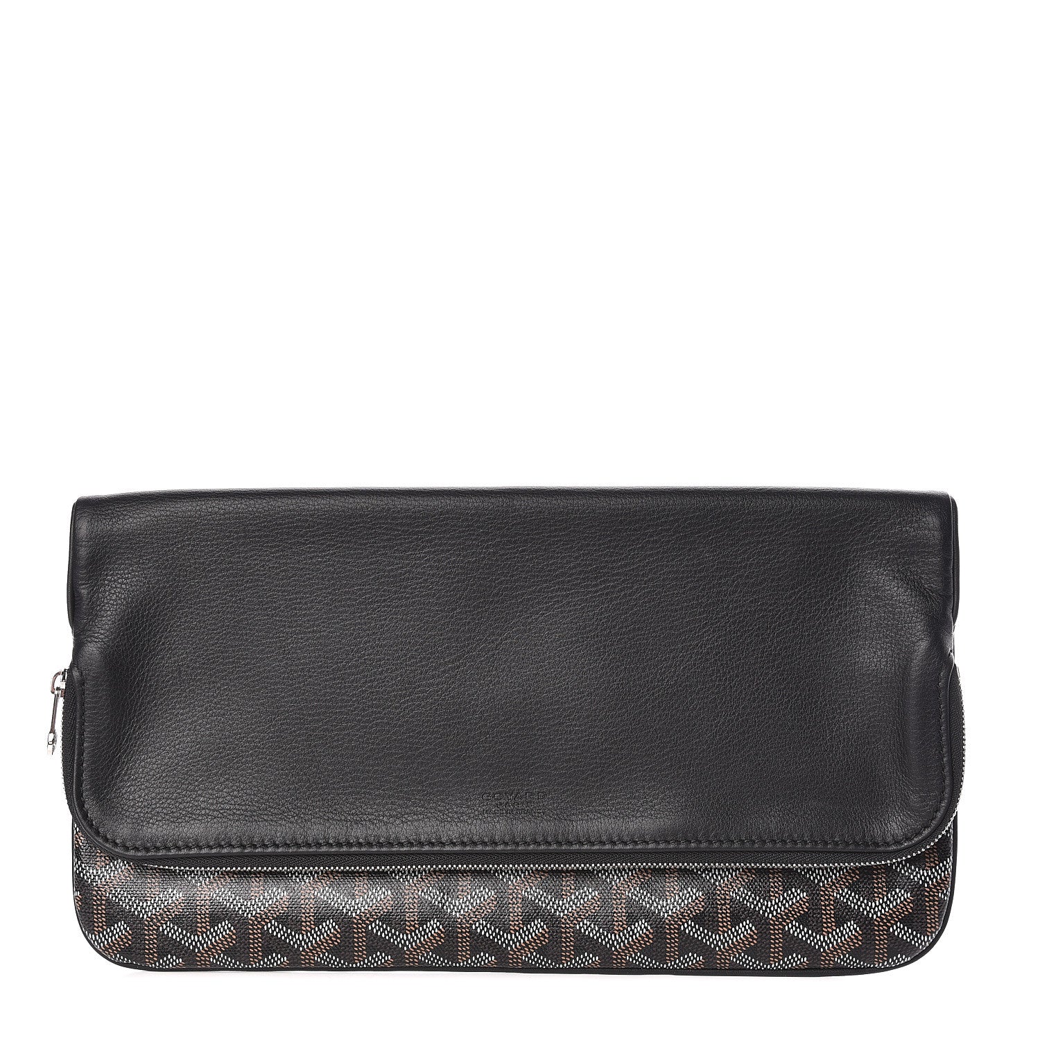 Goyard Goyardine Sainte Marie Soft Clutch Black 1 of 6