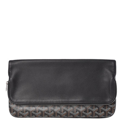 Goyard Goyardine Sainte Marie Soft Clutch Black 1 of 6