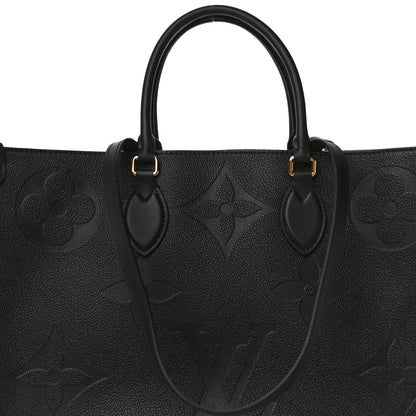 Louis Vuitton Empreinte Monogram Giant Onthego GM Black 7 of 10