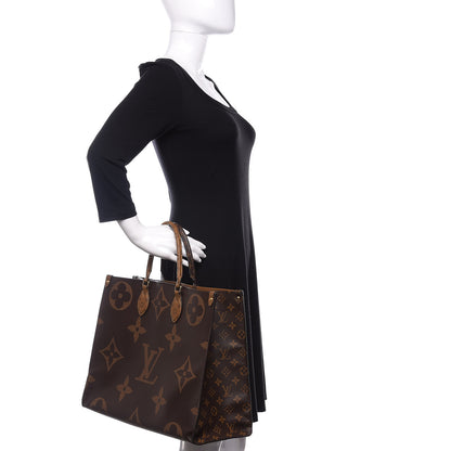 Louis Vuitton Reverse Monogram Giant Onthego GM 3 of 11