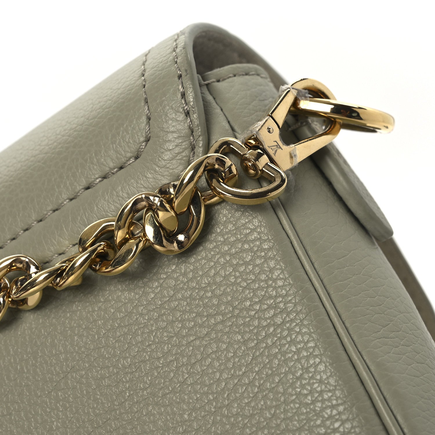Louis Vuitton Grained Calfskin Lockme Tender Asnieres Green 10 of 13