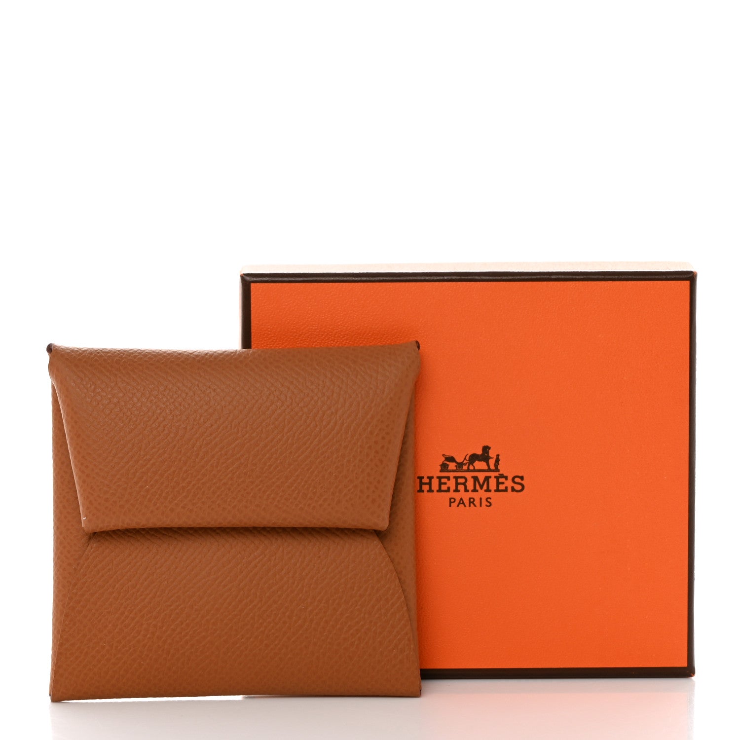 Hermes Epsom Bastia Coin Purse Gold 8 of 8