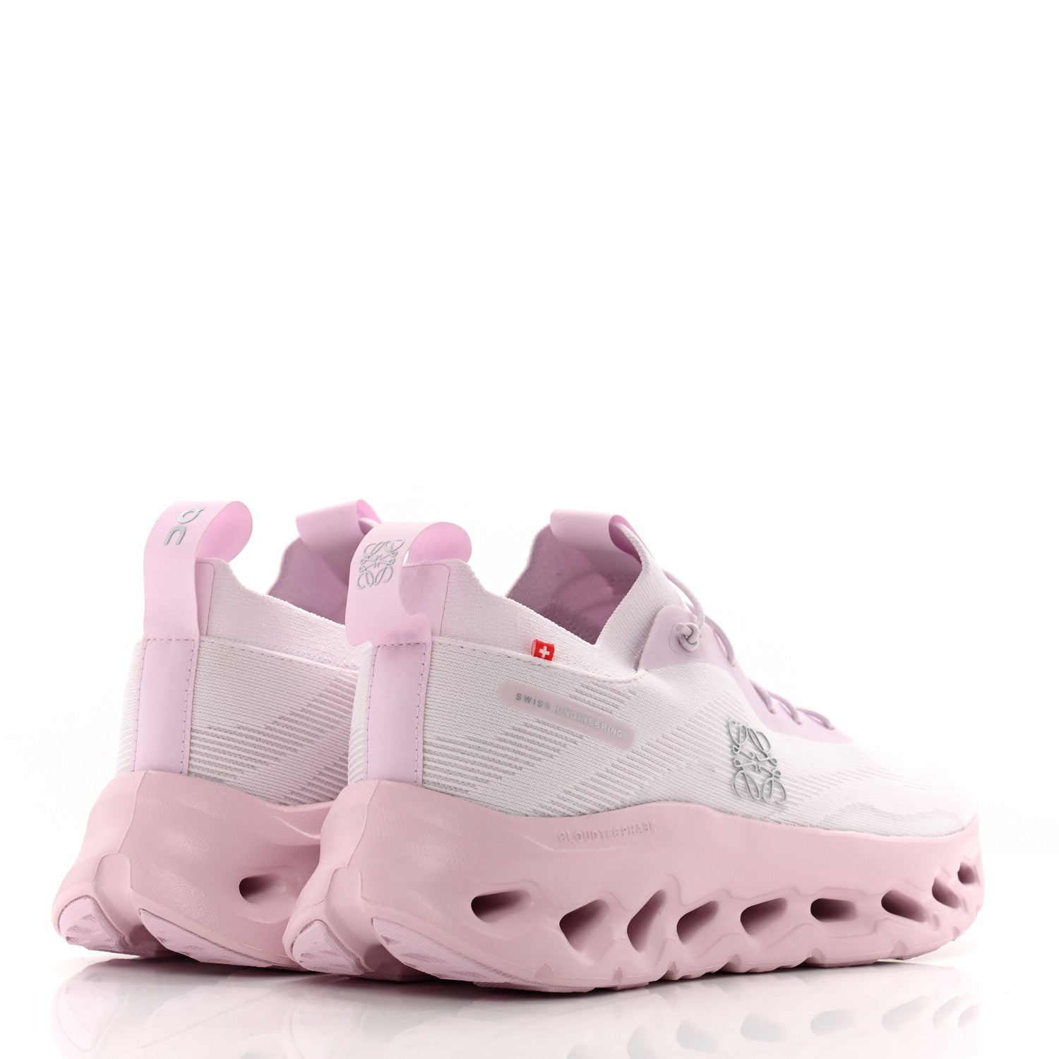 Loewe X ON Canvas Mesh Mens Cloudtilt Sneakers 8 Pale Pink 5 of 8