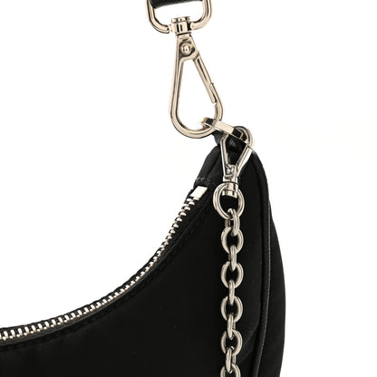 Prada Nylon Re-Edition 2005 Shoulder Bag Black 10 of 10