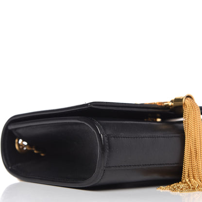 Saint Laurent Calfskin Small Classic Monogram Kate Tassel Satchel Black 6 of 9
