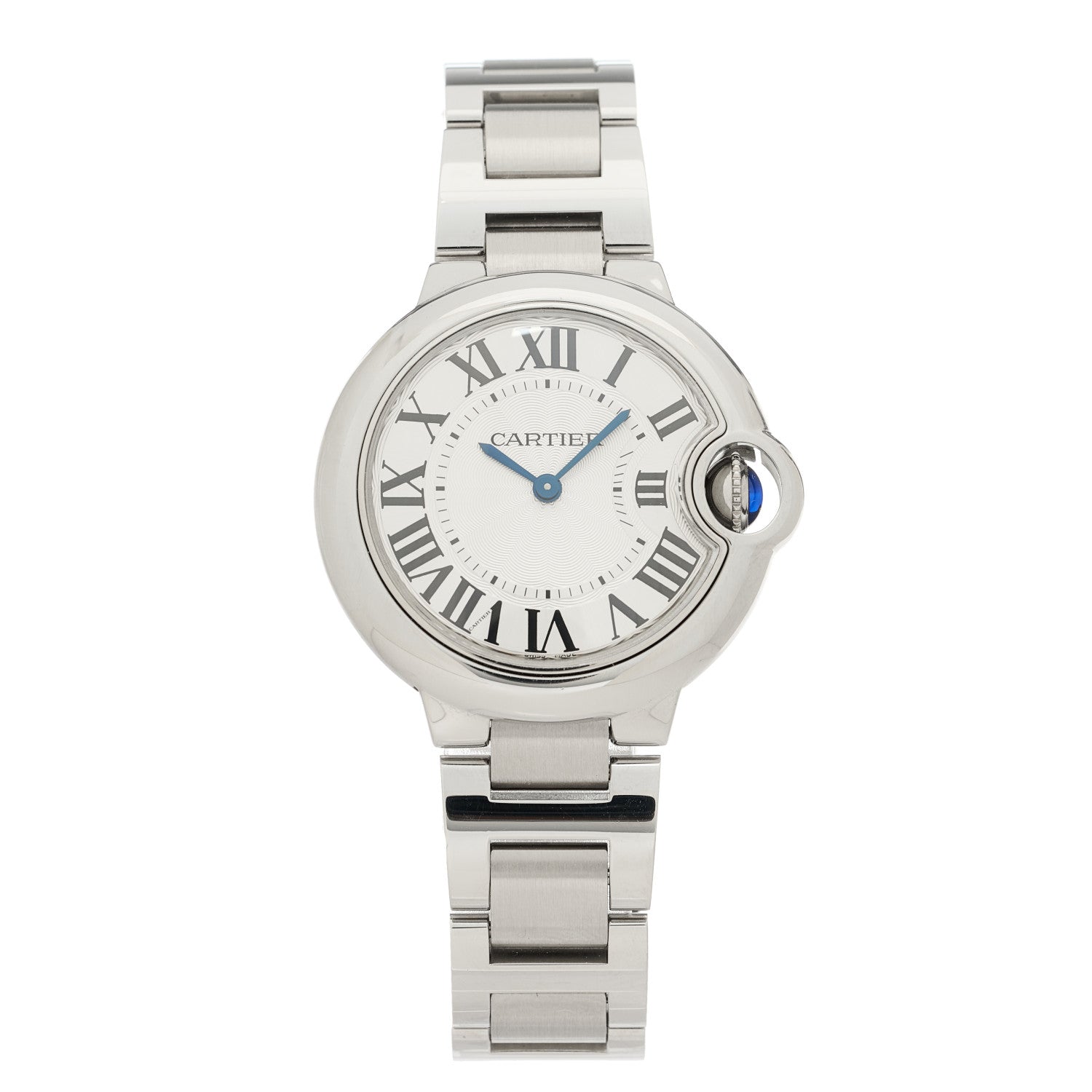 Cartier Stainless Steel 33mm Ballon Bleu De Cartier Quartz Watch 1 of 5