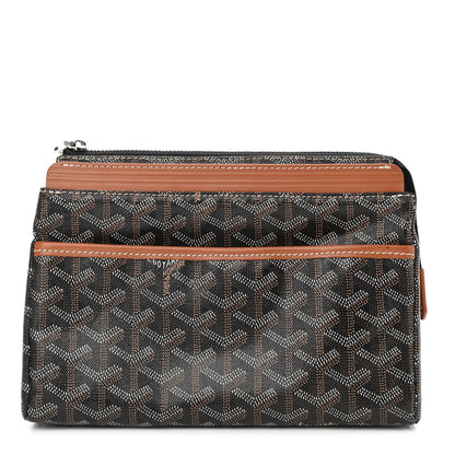 Goyard Goyardine Miroir Toiletry Bag PM Black Gold 1 of 11