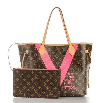 Louis Vuitton Monogram V Neverfull MM Grenade 3 of 10