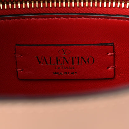 Valentino Garavani Smooth Calfskin VSling Hobo Bag Camel Rose 6 of 9