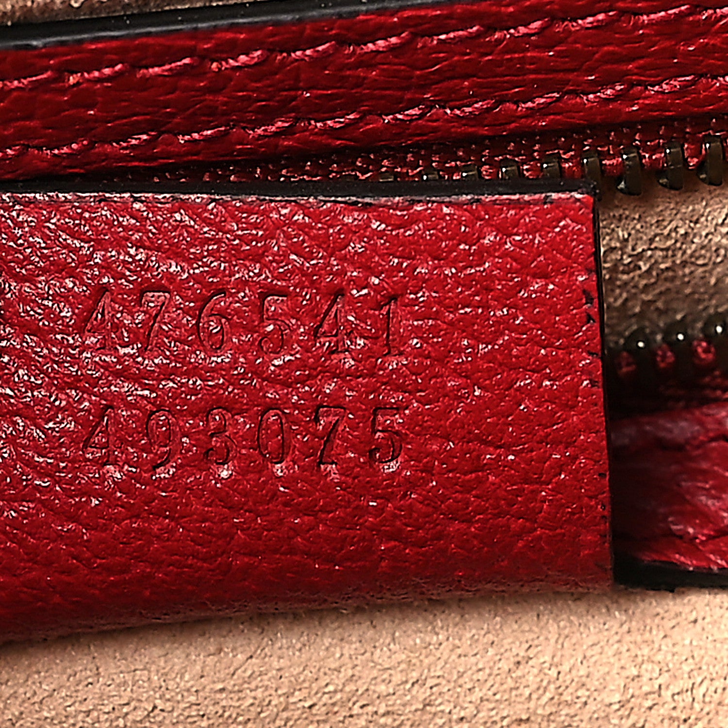Gucci GG Supreme Monogram Small Queen Margaret Top Handle Bag Red 7 of 9