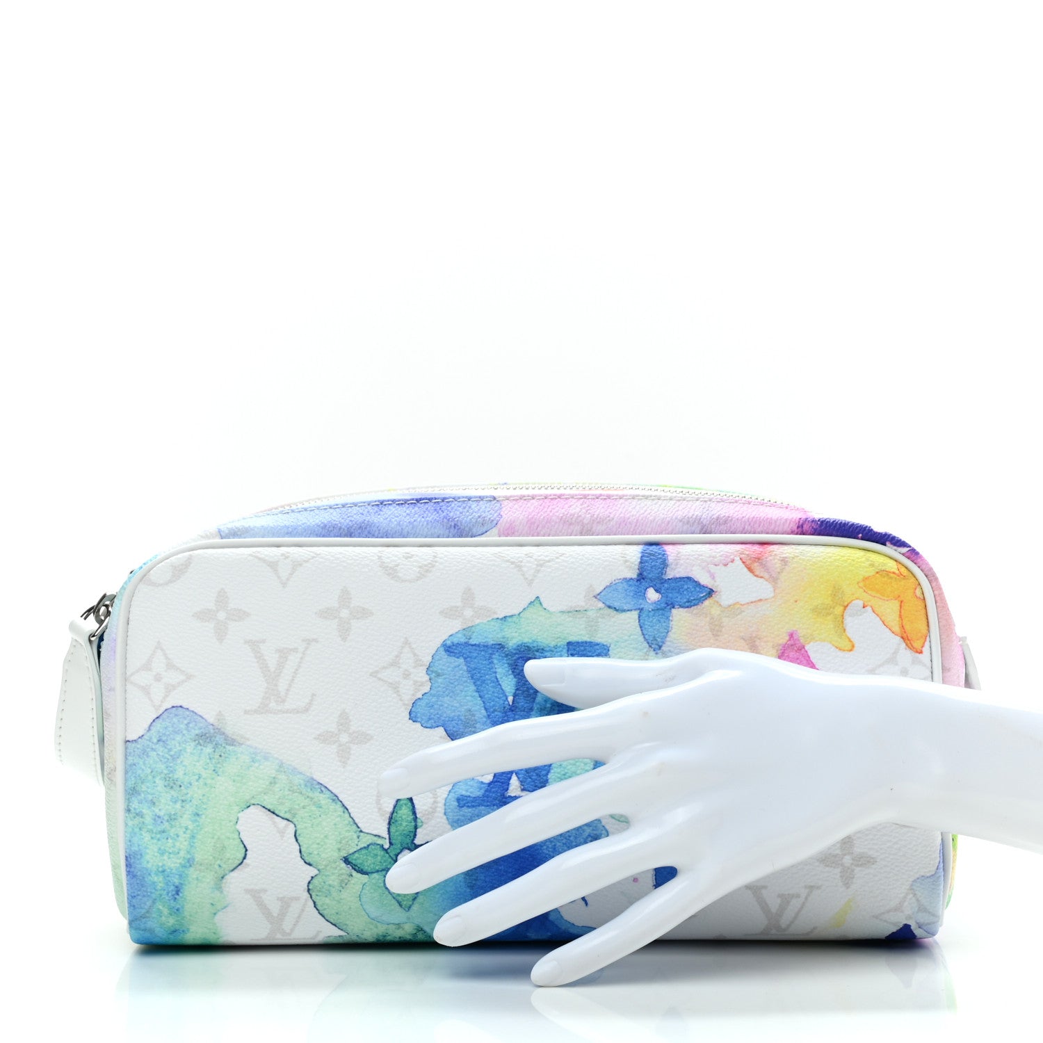Louis Vuitton Monogram Watercolor Dopp Kit Toilet Pouch Multicolor 2 of 6