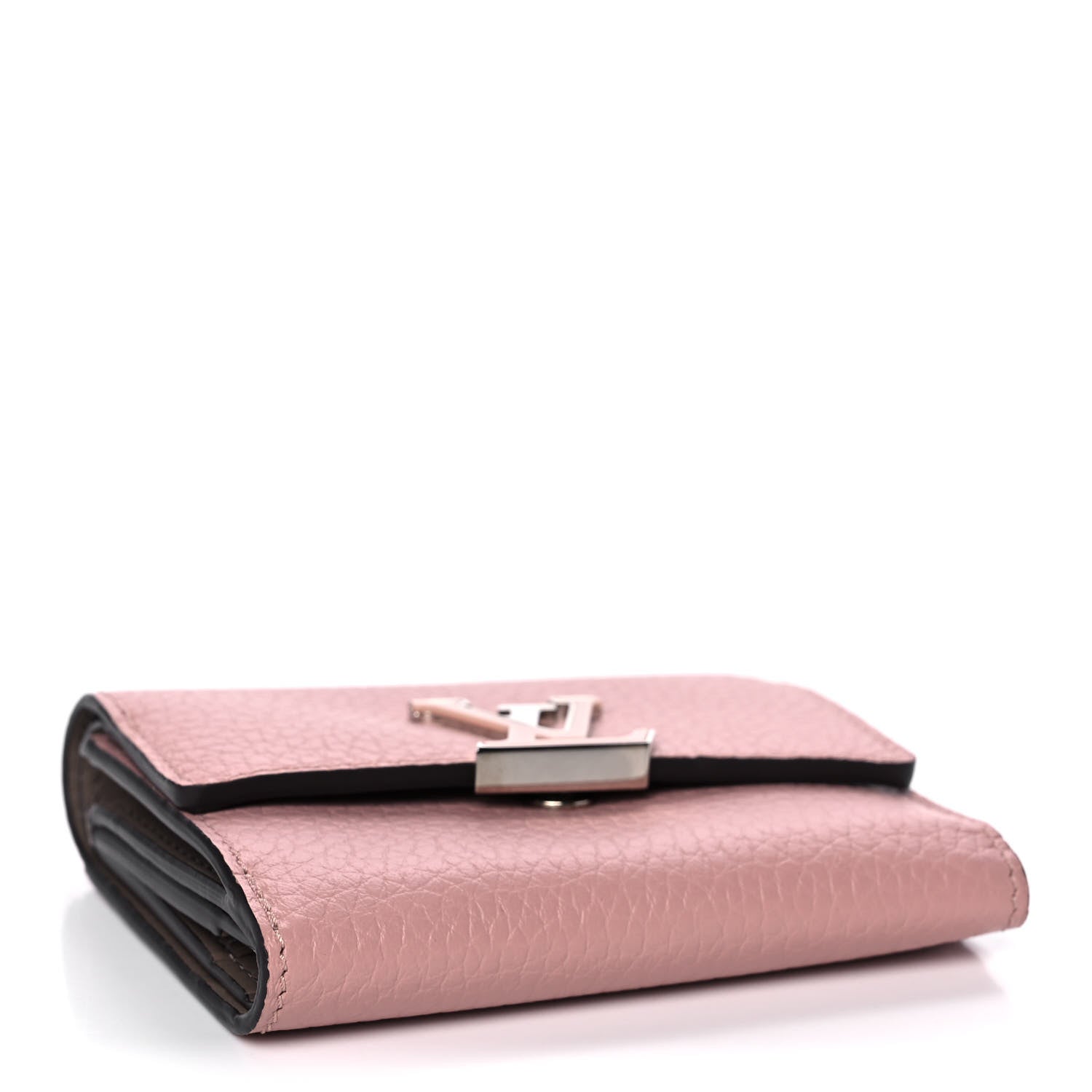 Louis Vuitton Taurillon Capucines Compact Wallet Magnolia 4 of 11