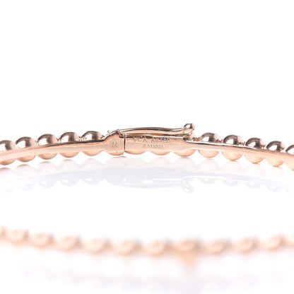 Van Cleef & Arpels 18K Rose Gold Perlee Pearls of Gold Bracelet M 4 of 6