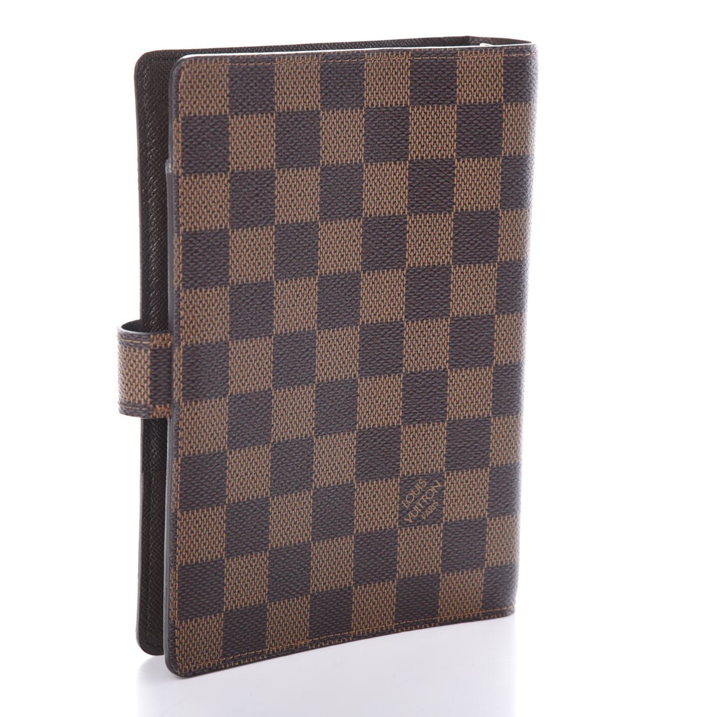 Damier Ebene Medium Ring Agenda Cover