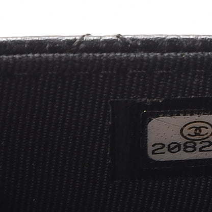 Chanel Caviar Quilted Wallet On Chain WOC Black 8 of 9