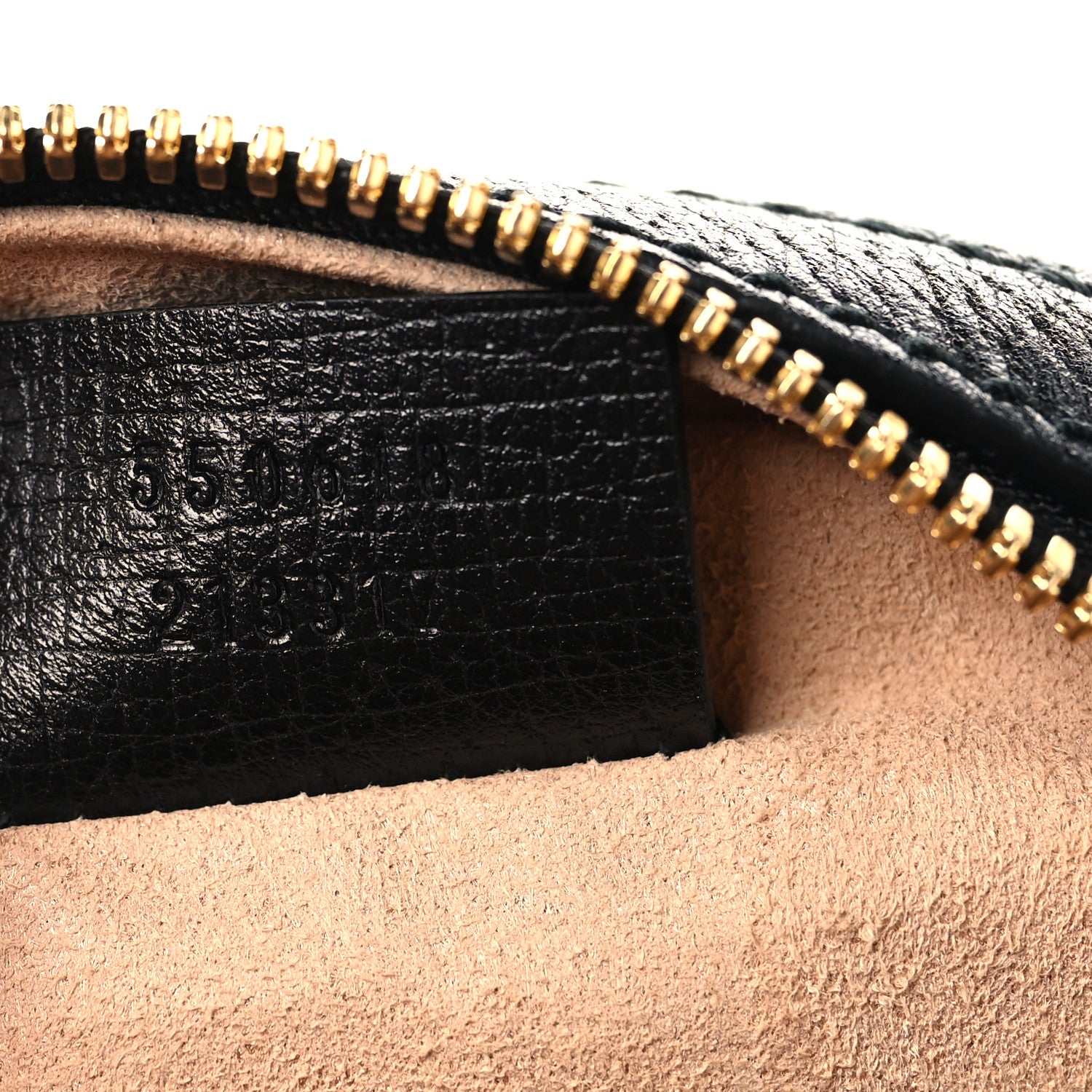 Gucci Grained Calfskin Web Mini Ophidia Round Shoulder Bag Black 7 of 10