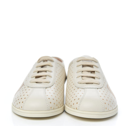 Gucci X SEGA Calfskin GUCCY Stars Womens Falacer Sneakers 36 White 2 of 9