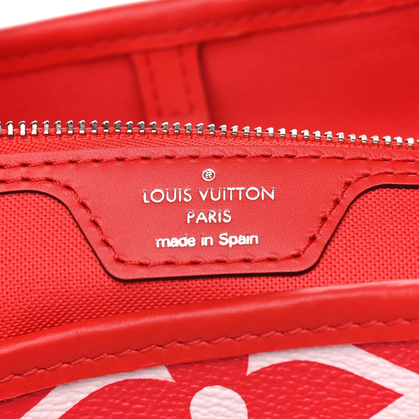 Monogram Escale Neverfull MM Rouge
