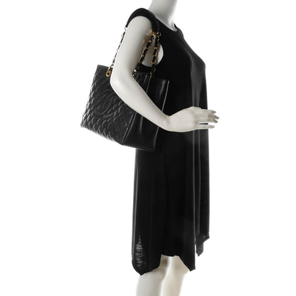 Chanel Caviar Quilted Grand Shopping Tote GST Black 2 of 7