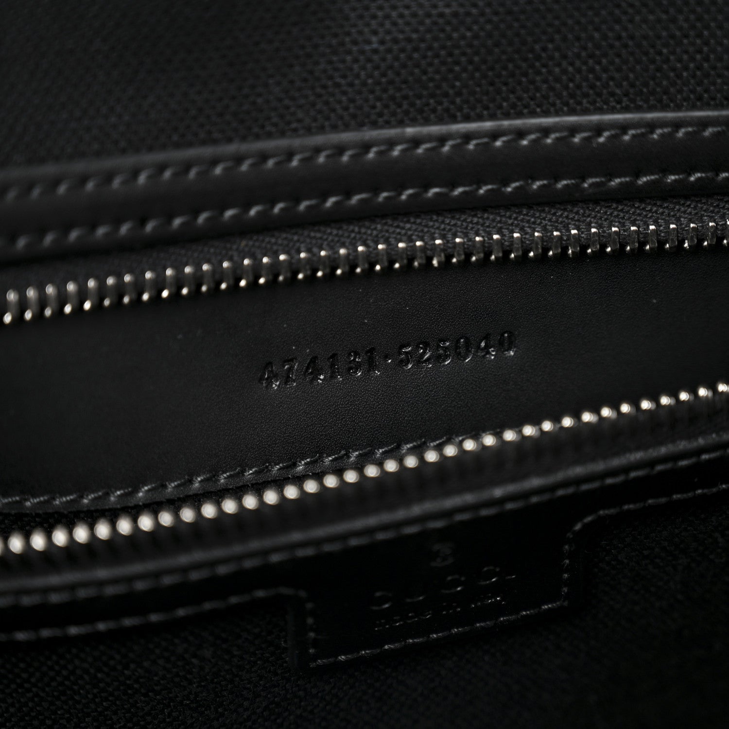 Gucci Soft GG Supreme Monogram Appia Calfskin Web Medium Carry On Duffle Bag Black Grey 6 of 14