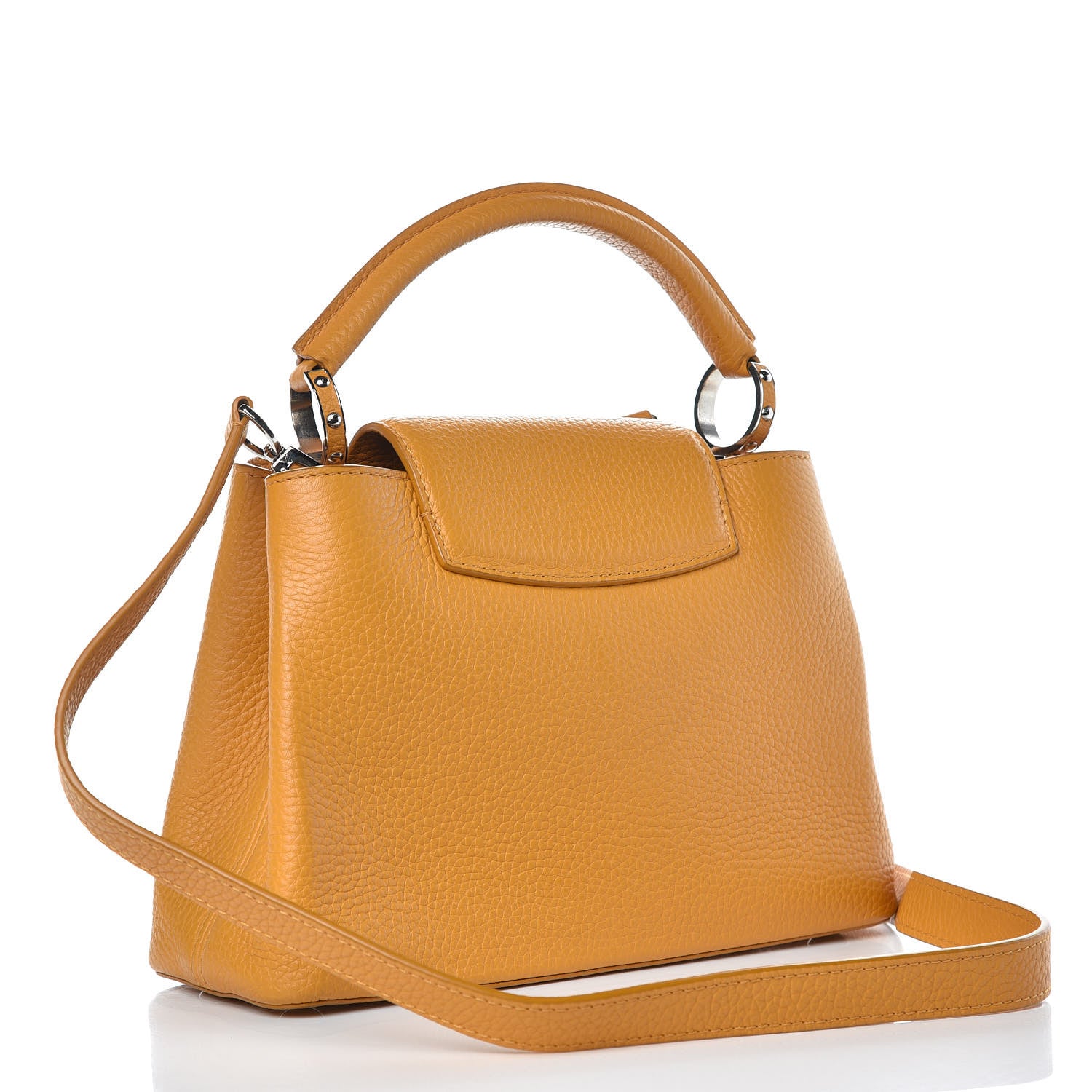 Louis Vuitton Taurillon Capucines BB Tournesol 3 of 8