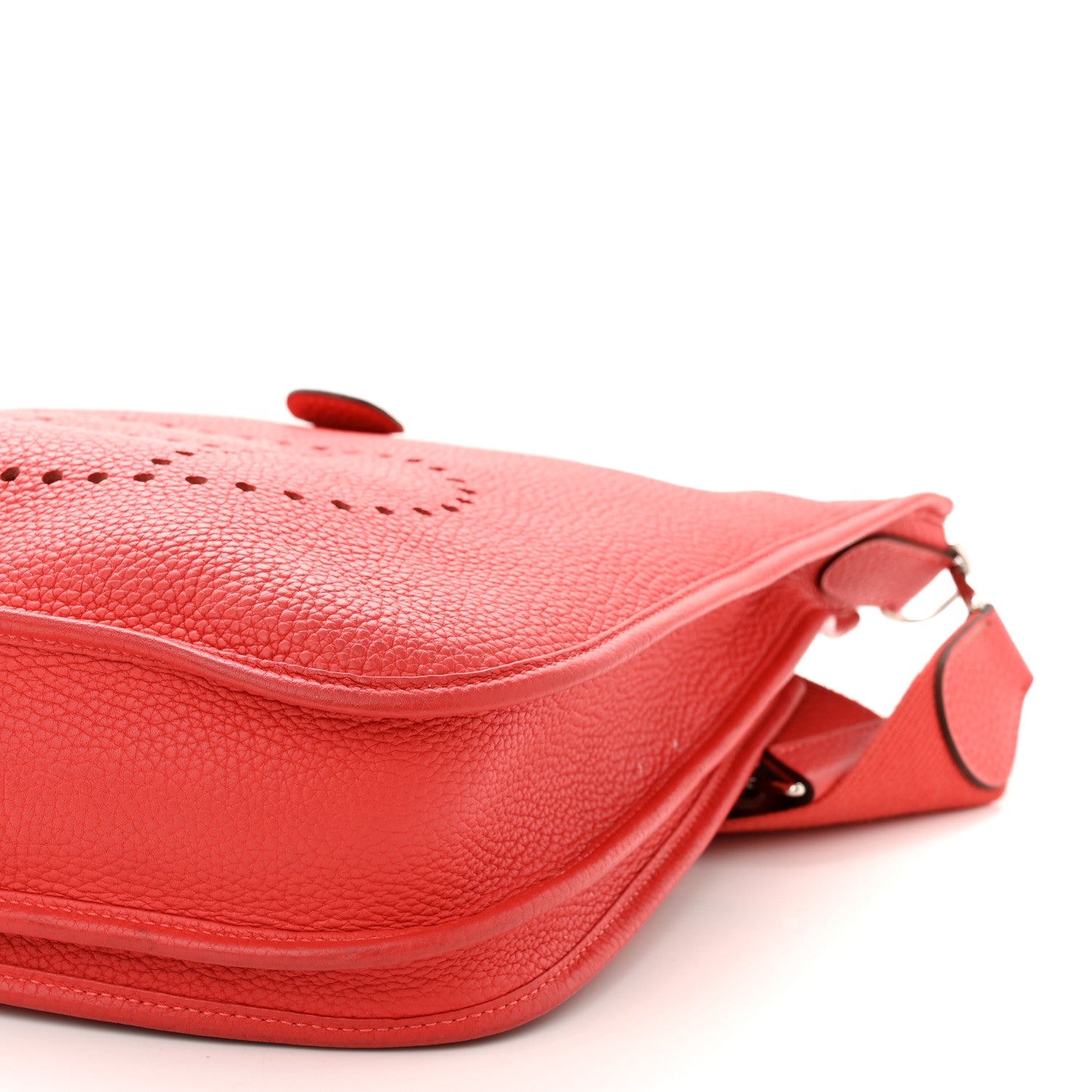 Hermes Taurillon Clemence Evelyne III PM Rouge Pivoine 10 of 15