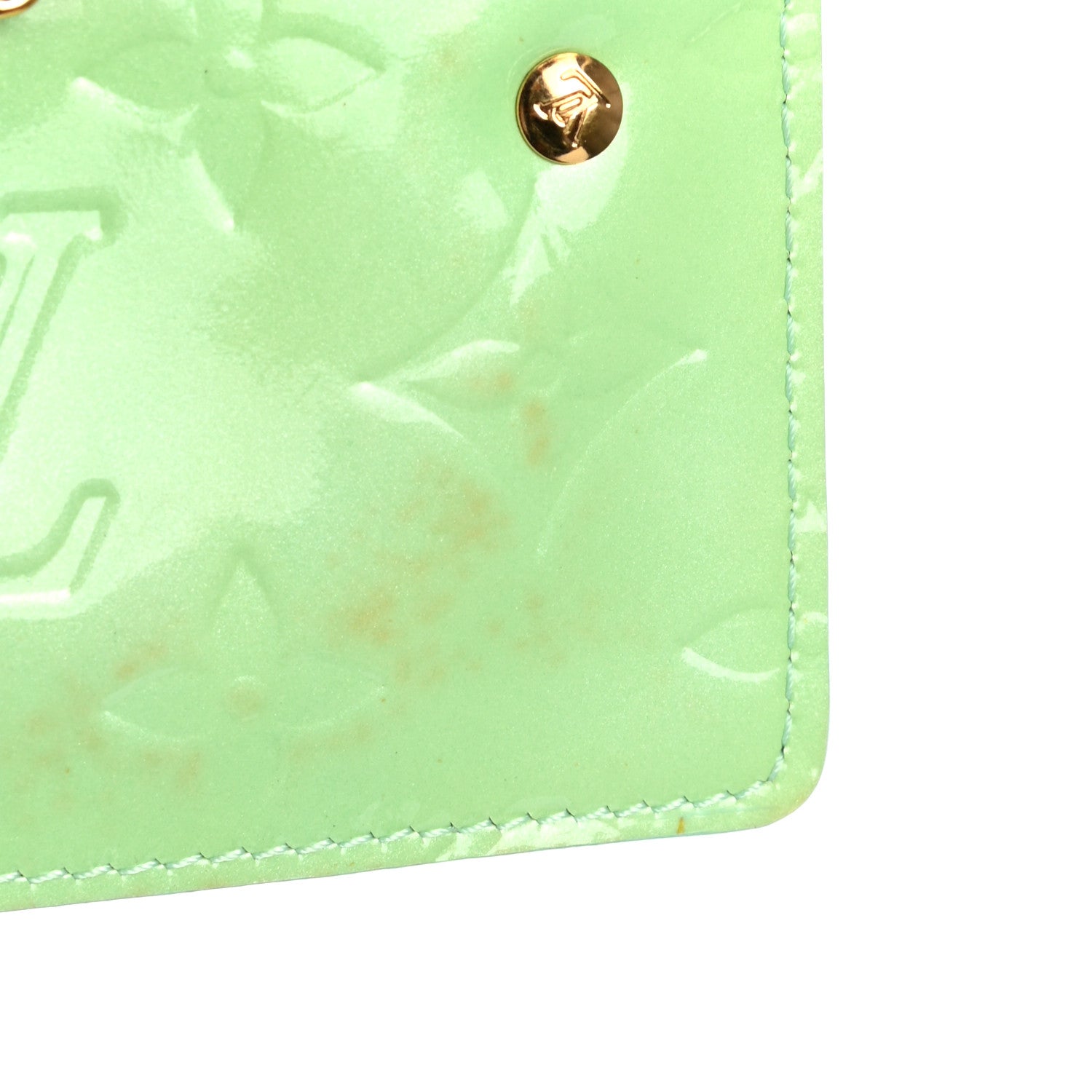 Louis Vuitton Vernis Key Pochette Peppermint 6 of 10