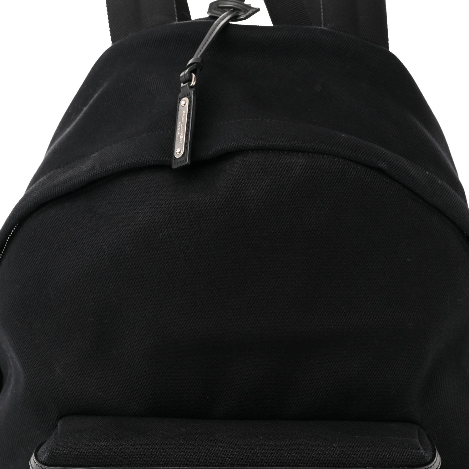 Saint Laurent Canvas SL Playing Cards City Backpack Black 8 of 11