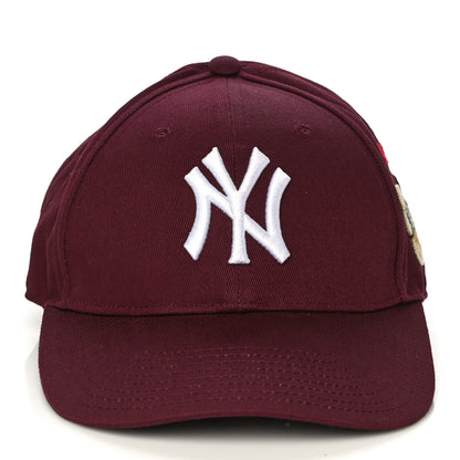 Gucci X MLB Cotton NY Yankees Baseball Hat 57-61 Lacquer 3 of 11