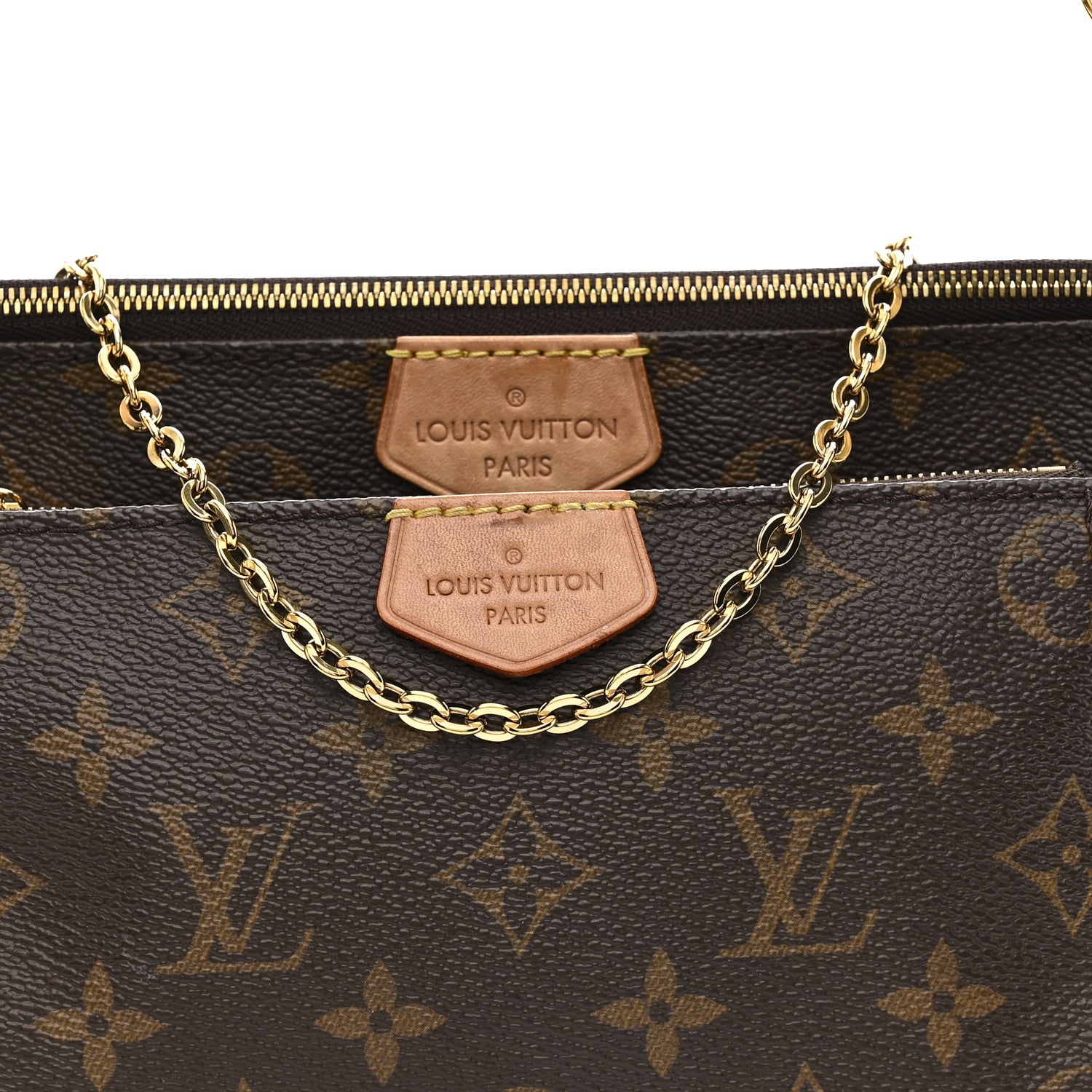Louis Vuitton Monogram Multi Pochette Accessories Kaki 9 of 11